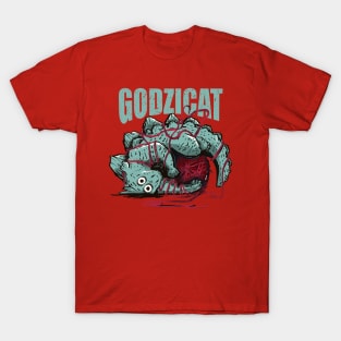 Godzicat - Funny Godzilla Cat T-Shirt